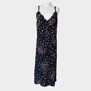 ASOS Floral Boho Cami Frilly Casual Relaxed Romantic Midi Sundress